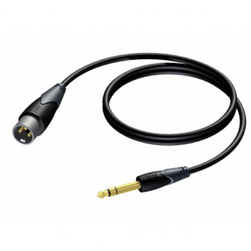 3.5mm TRS to Single XLR Audio Cable