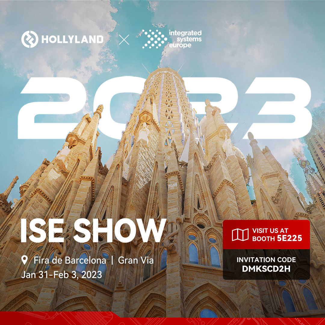 ISE 2023 Invitation from Hollyland